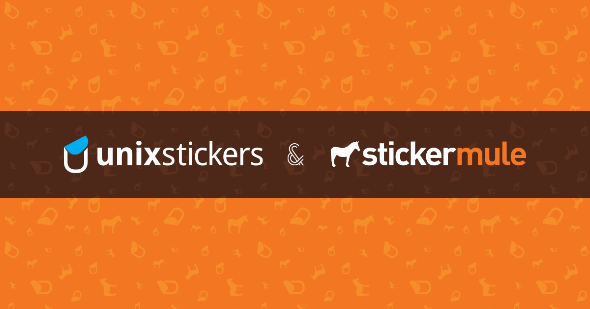 Unixstickers & Sticker Mule